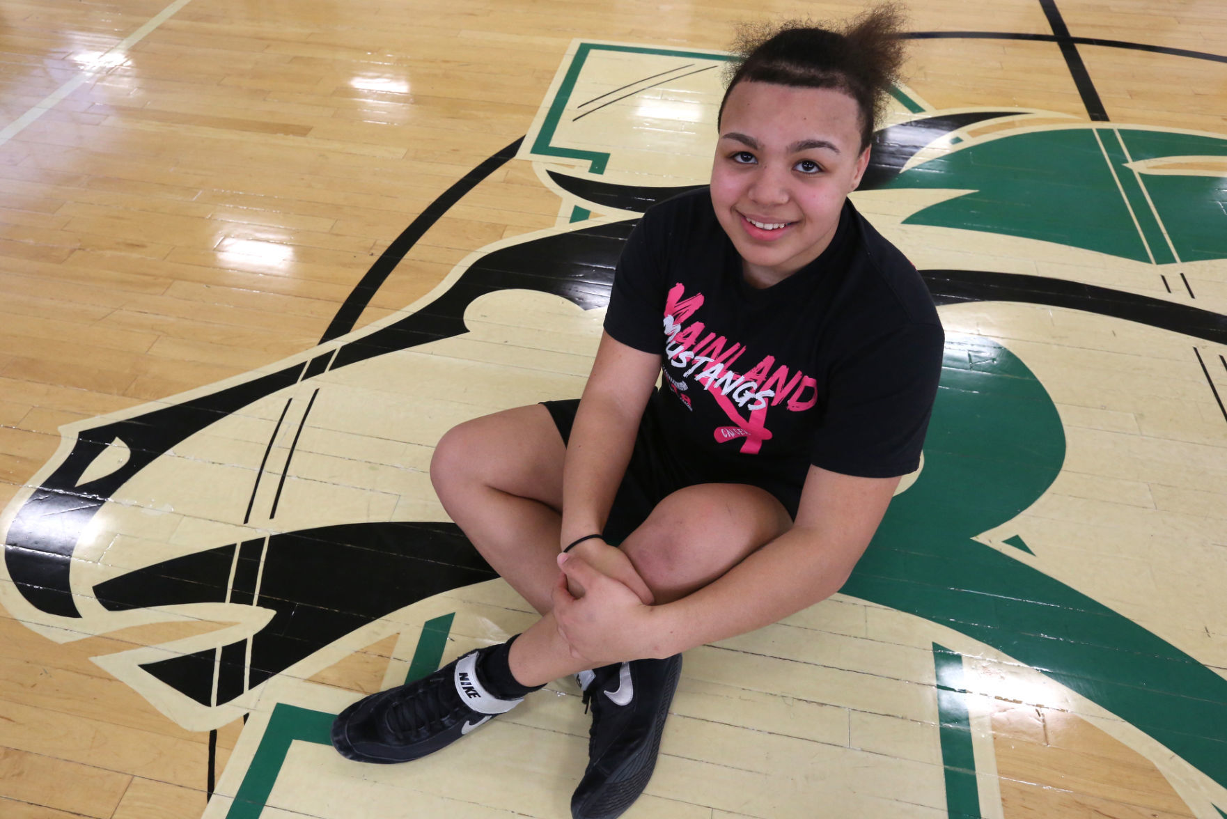 Amirah Giorgianni Mainland wrestler